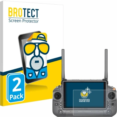 Afbeelding van BROTECT Screenprotector voor DJI RC Plus Folie Beschermfolie matte (2 Stuks)