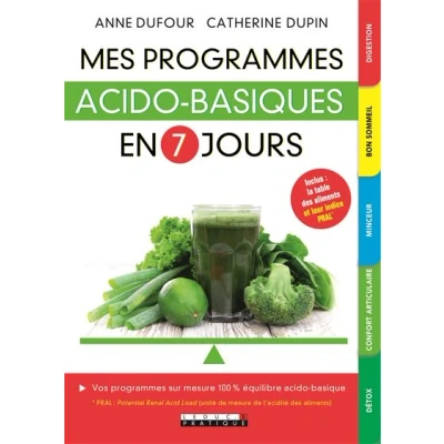Image de Mes programmes acido basiques en 7 jours