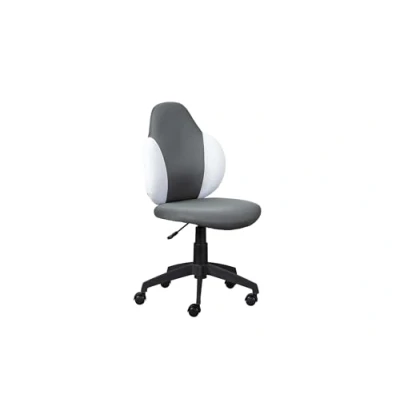 Afbeelding van Bureaustoel Jessie grijs/wit