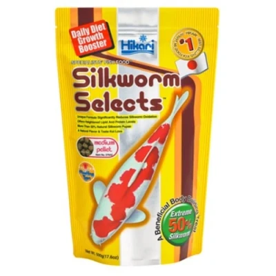 Afbeelding van Hikari / Saki Silkworm Select Medium 500 gram