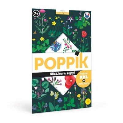 Afbeelding van Sticker poster educatief [POPPIK discovery] Bloemen vanaf 7 jaar