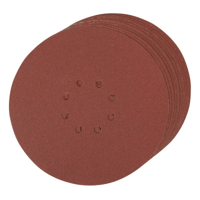 Afbeelding van Silverline Schuurschijf 225mm K120 Klittenband 10stuks