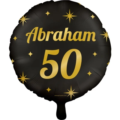 Afbeelding van Helium Ballon Abraham 50 jaar Classy 45cm per stuk