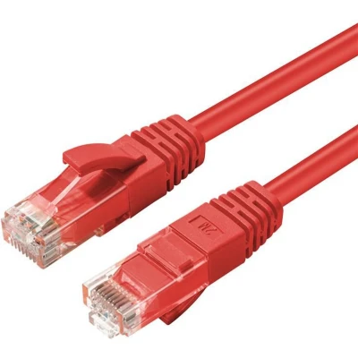 Afbeelding van Microconnect CAT6 U/UTP 1m LSZH netwerkkabel (UTP) Rood
