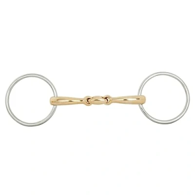 Image de BR Mors de Filet Soft Contact Double Brisure 14mm 12,5cm