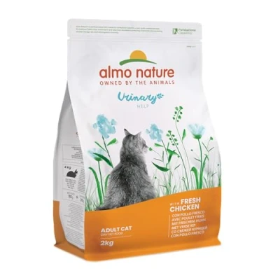 Afbeelding van 2x2kg Urinary Help Verse Kip Almo Nature Holistic Kattenvoer