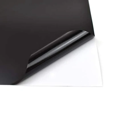 Afbeelding van Evergreen Goods 10 vellen A4 vinyl zelfklevend mat/glanzend voor snijmachines (mat zwart)