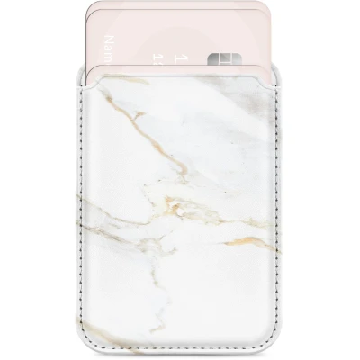 Afbeelding van MIO by Mobilize White Marble Magsafe Compatible Card Holder