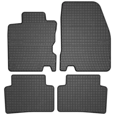 Afbeelding van M MOTOS Rubberen vloermatten voor Renault Kadjar 2015 2022. Verbeter je reiscomfort met de zwarte antislip automat bestand tegen alle weersomstandigheden