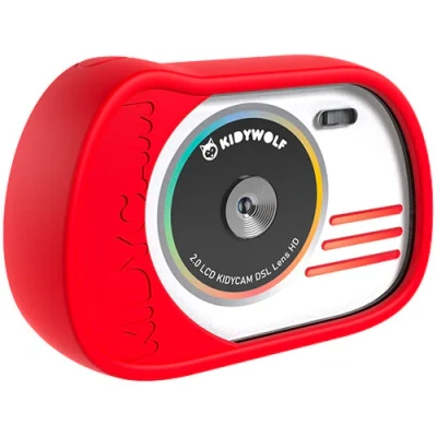 Afbeelding van Kidywolf kindercamera kidycam rood