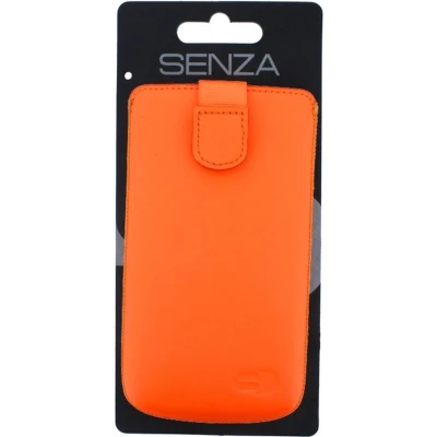Afbeelding van Senza Leather Slide Case Neon Orange Size XXL