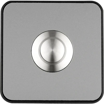 Afbeelding van Grothe 64181 Bel RVS optiek, Zwart