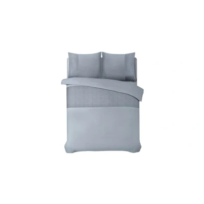 Afbeelding van Dekbedovertrek Embossed Marseille Lits jumeaux (240x220), Kleur: Wit Microvezel Effen Sleeptime Elegance Ga naar Dekbed Discounter.nl