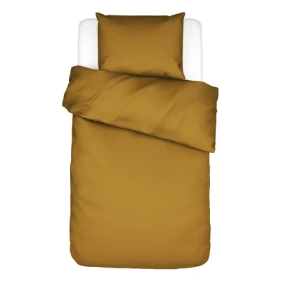 Afbeelding van ESSENZA Minte Dekbedovertrek Olive Eenpersoons 140x200/220 cm