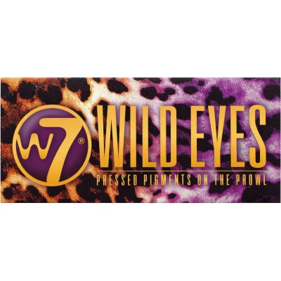 Afbeelding van W7 Pressed Pigments On The Prowl Oogschaduw Palette Wild Eyes