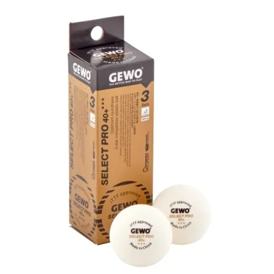 Afbeelding van Gewo Tafletennisballen Select Pro 40+ Ballen 3* 3 pack