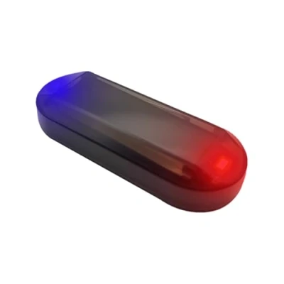 Afbeelding van Auto Solar Dummy Alarm, Fake LED Knipperend Alarmsysteem Universele Veiligheidsproducten, Waterdicht Alarm Voor De Meeste Auto&#039;s, Motoren, Voertuigen Teksome