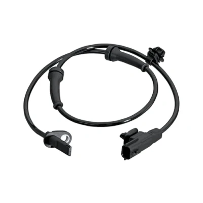 Afbeelding van HELLA 6PU 358 251 111 ABS Sensor Vooras met bevestigingsklemmen aan de kabel Geluidsensor 2 polig 737mm