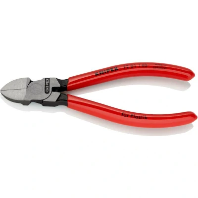 Image de KNIPEX 72 01 140 coupe diagonale pour plastique enrobé mm