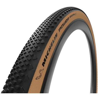Afbeelding van Michelin Buitenband 28 Power Gravel ETRTO maat: 57 622 Zwart/Bruin
