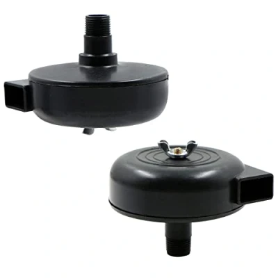 Afbeelding van 2 x inlaatfilter voor luchtcompressor, 3/8PT 16 mm, buitendraad, geluiddemper zuigers
