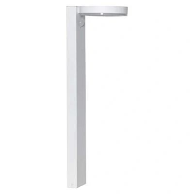 Afbeelding van Star Trading solar paalverlichting Vidi, padverlichting, wit, LED, schemersensor, bewegingssensor, warm buiten, 60 cm