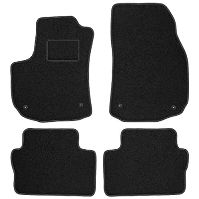 Afbeelding van M MOTOS velours automatten standaard voor Opel Zafira B 2005 2014 standaard, geweven, grijs ontdek een nieuw rijcomfort met set vloermatten je tapi