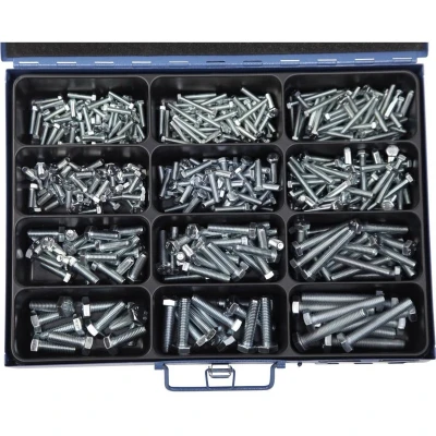 Afbeelding van 810778 Zeskantschroeven assortiment 400 onderdelen