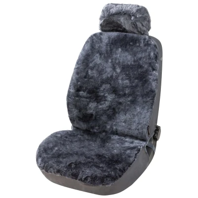 Afbeelding van WALSER ZIPP IT 20021 Stoelhoes Antraciet Schapenvel Voor VOLKSWAGEN: Polo V Hatchback, Caddy 3, IV OPEL: Astra G Saloon, Zafira B