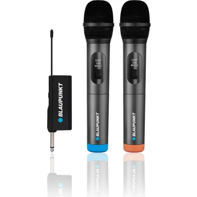 Afbeelding van Blaupunkt Set van twee draadloze microfoons microfoon WM60UDB