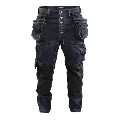 Image de Pantalon x1900 artisan Cordura® denim/stretch 2D marine/noir