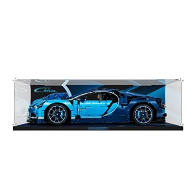 Afbeelding van AZIZAT Transparante acryl vitrine voor Lego Bugatti Chiron 42083 (alleen opbergdoos)