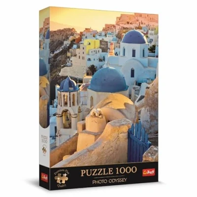 Afbeelding van Trefl Puzzel Premium Plus 1000 Stad Oia, Santorini (1000 onderdelen)