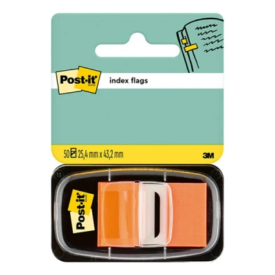 Image de index Post it Distributeur de 50 orange 25,4x44mm