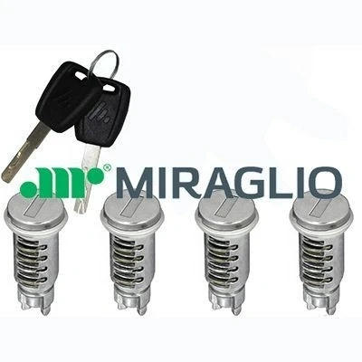 Afbeelding van MIRAGLIO 80/1219 Slotcilinderset Achter FIAT: Ducato II Minibus, PEUGEOT: Boxer Van