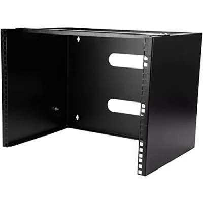 Afbeelding van StarTech Wand monteerbaar rack voor 12/30 cm apparatuur wandkast massief staal 8U