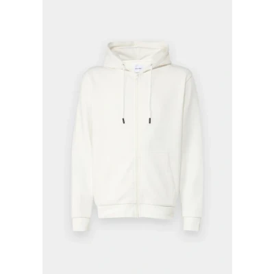 Afbeelding van Jack &amp; Jones Jjebradley ZIP HOOD Sweater met rits, Heren, Maat: Small, Cloud dancer