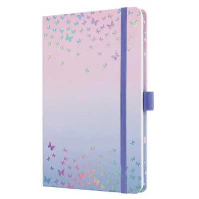 Afbeelding van Weekagenda Beauty A5 2025 (NL/FR/EN/DU) Butterfly Confetti Candy Hardc