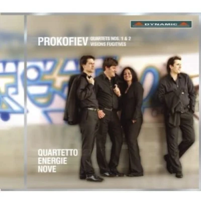 Afbeelding van Quartetto Energie Nove String Quartets No.1 &amp; 2/Visions Fu (CD)