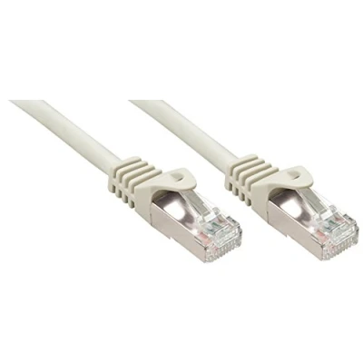 Afbeelding van LINDY 48390 RJ45 Netwerkkabel, patchkabel CAT 5e F/UTP 0.50 m Grijs Snagless 1 stuk(s)