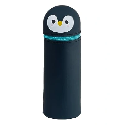 Image de puckator Trousse à crayons en silicone Animaux Dolci Pinguino, Multicolore, tube