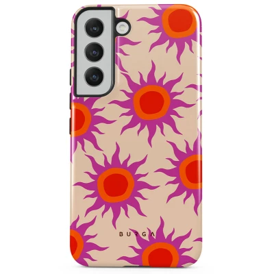 Afbeelding van BURGA Telefoonhoesje voor Samsung Galaxy S22 Schokbestendige Hardcase Hoesje Sunset Glow