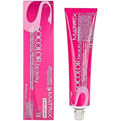 Afbeelding van Permanente Kleur Matrix Socolor Beauty 1A (90 ml)