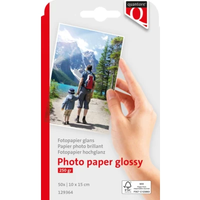 Afbeelding van Fotopapier Quantore 10x15cm 245gr glans 50vel