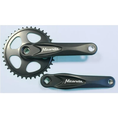 Afbeelding van Crankstel 38T Miranda Alfa 1 voor 3/32&quot; ketting met 170mm crank zwart
