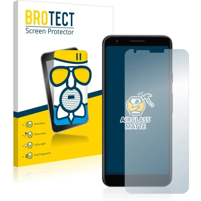 Afbeelding van BROTECT Screenprotector voor Google Pixel 3a XL Folie Beschermfolie Beschermglas matte