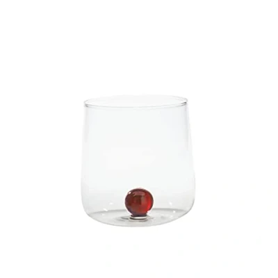 Afbeelding van Zafferano Bilia Water glazen Amber 6 Stuks