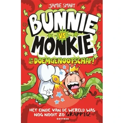 Afbeelding van Bunnie vs Monkie en het doemgenootschap!