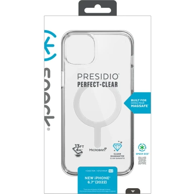 Afbeelding van Speck Presidio Perfect Clear + MS Apple iPhone 14 Plus/15 Plus with Microban