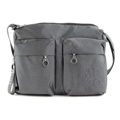 Afbeelding van Mandarina Duck Schoudertas, grijs (staal) Md 20 P10qmtt5 28 x 22 12 cm (l h b), zilver.